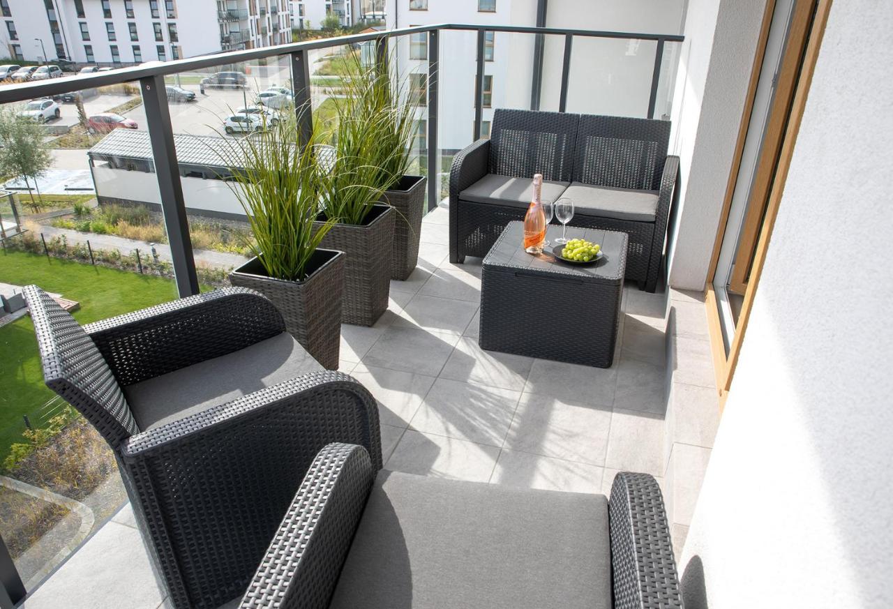 Luxus Apartament Bella Apartment Gdynia Bagian luar foto